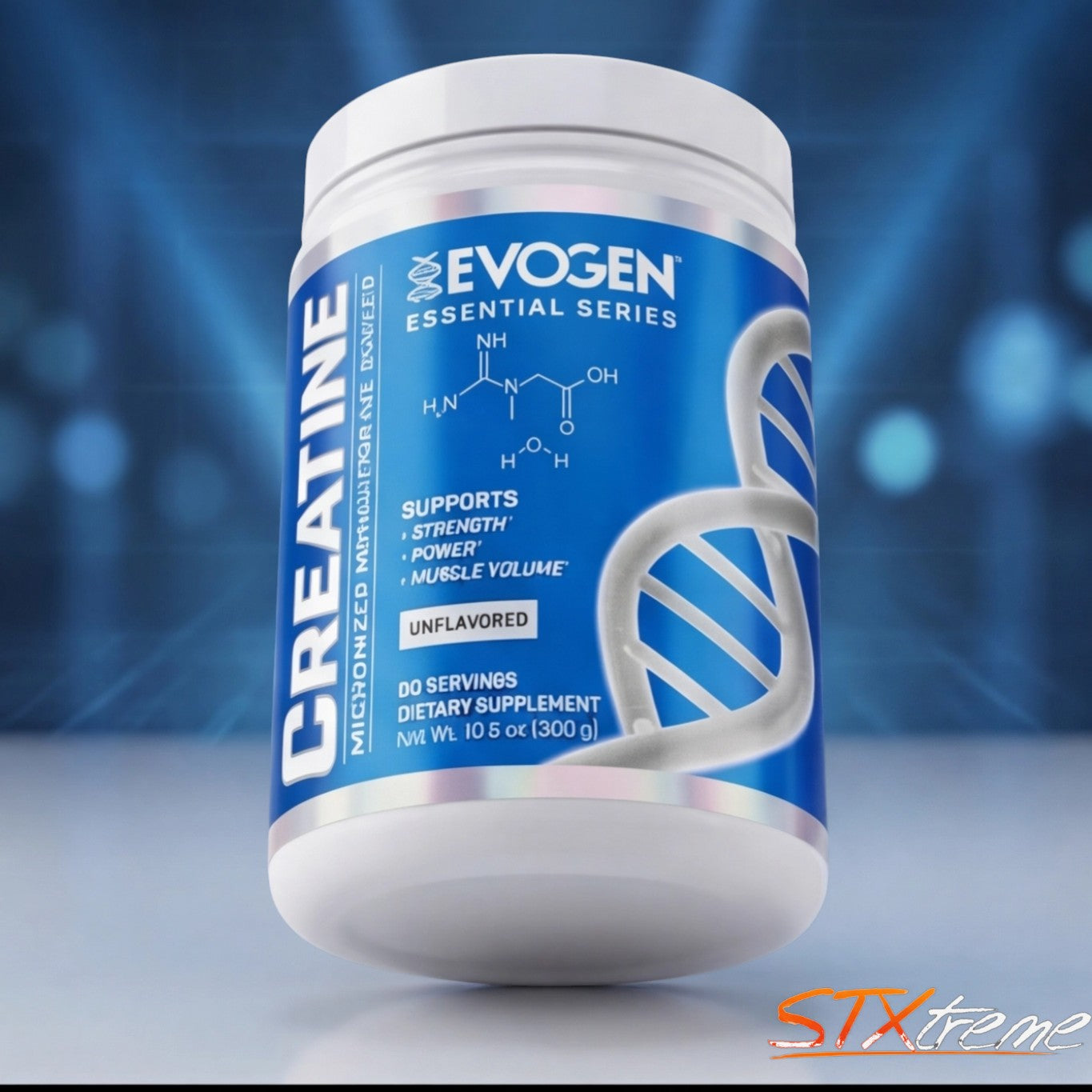 Evogen Creatine 300g Creatina Monohidratada Fuerza Explosiva