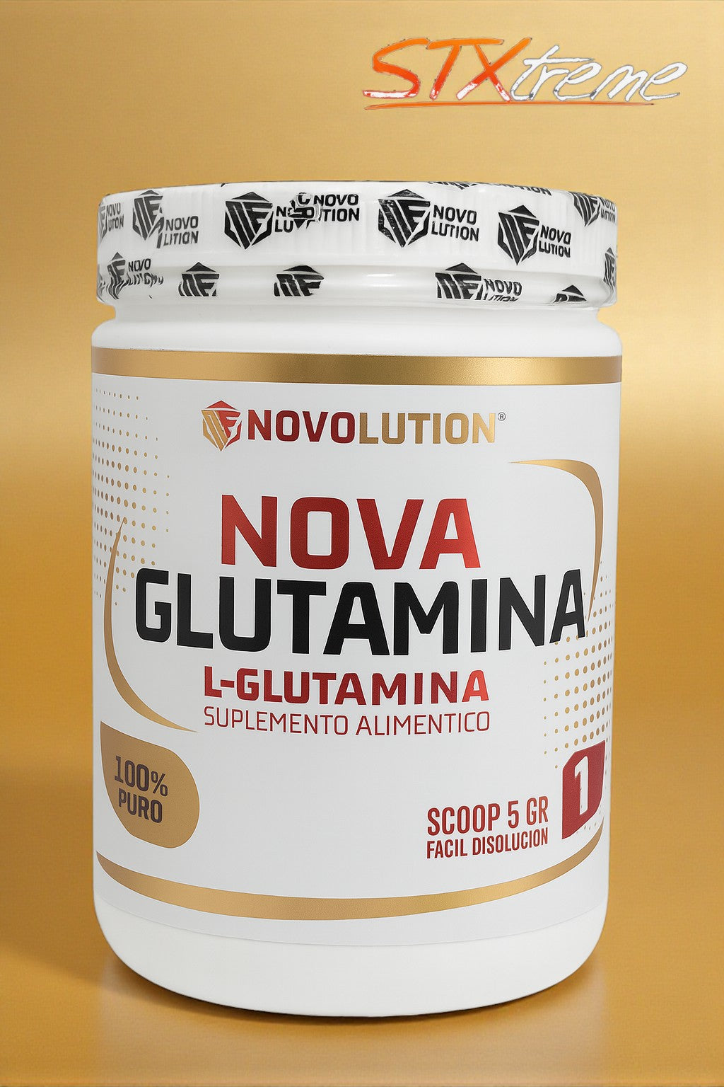 Nova Glutamina Novolution 1 Kg Soporte Para Recuperacion Muscular