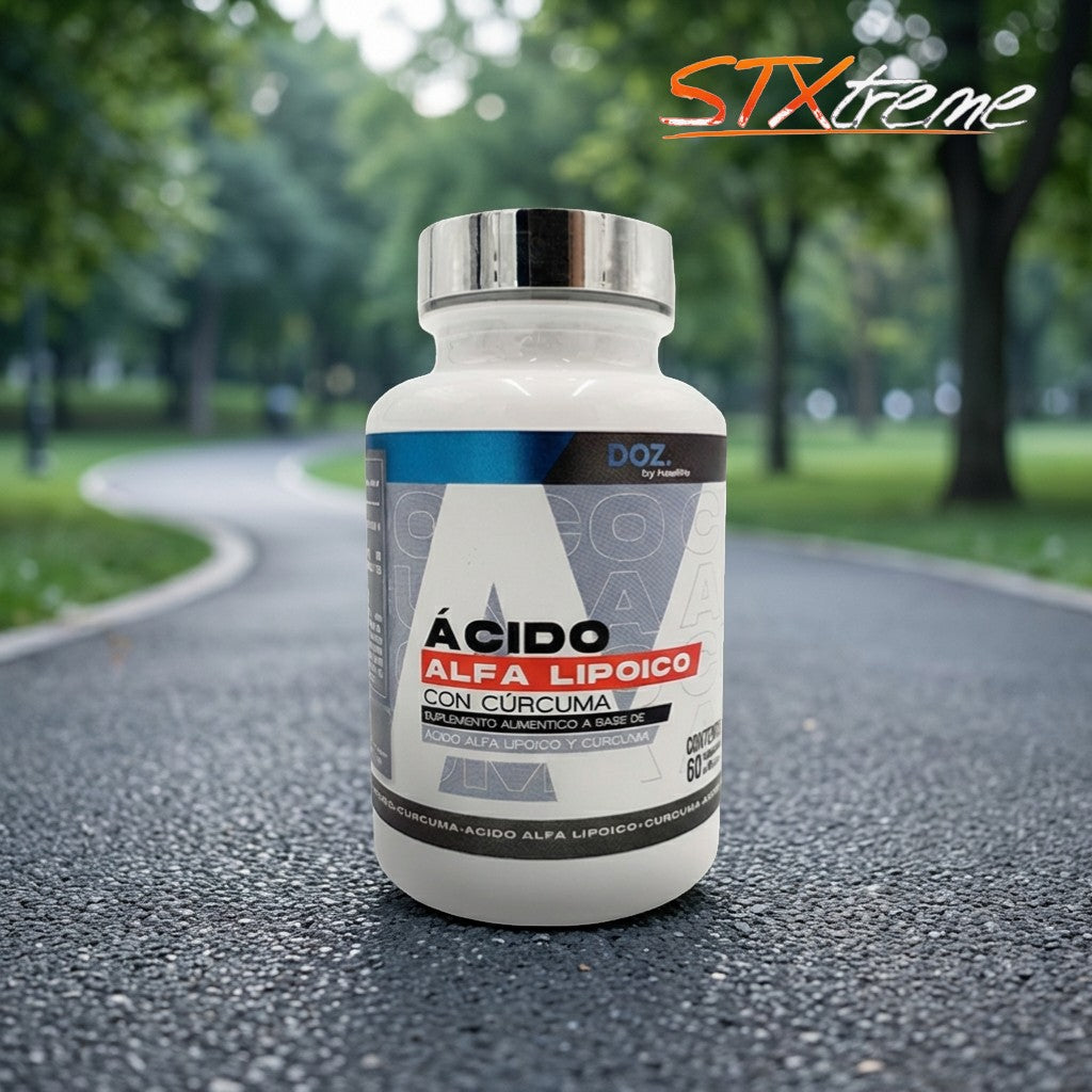 Acido Alfa Lipoico Con Curcuma DOZ 60 Caps Proteccion Y Vitalidad