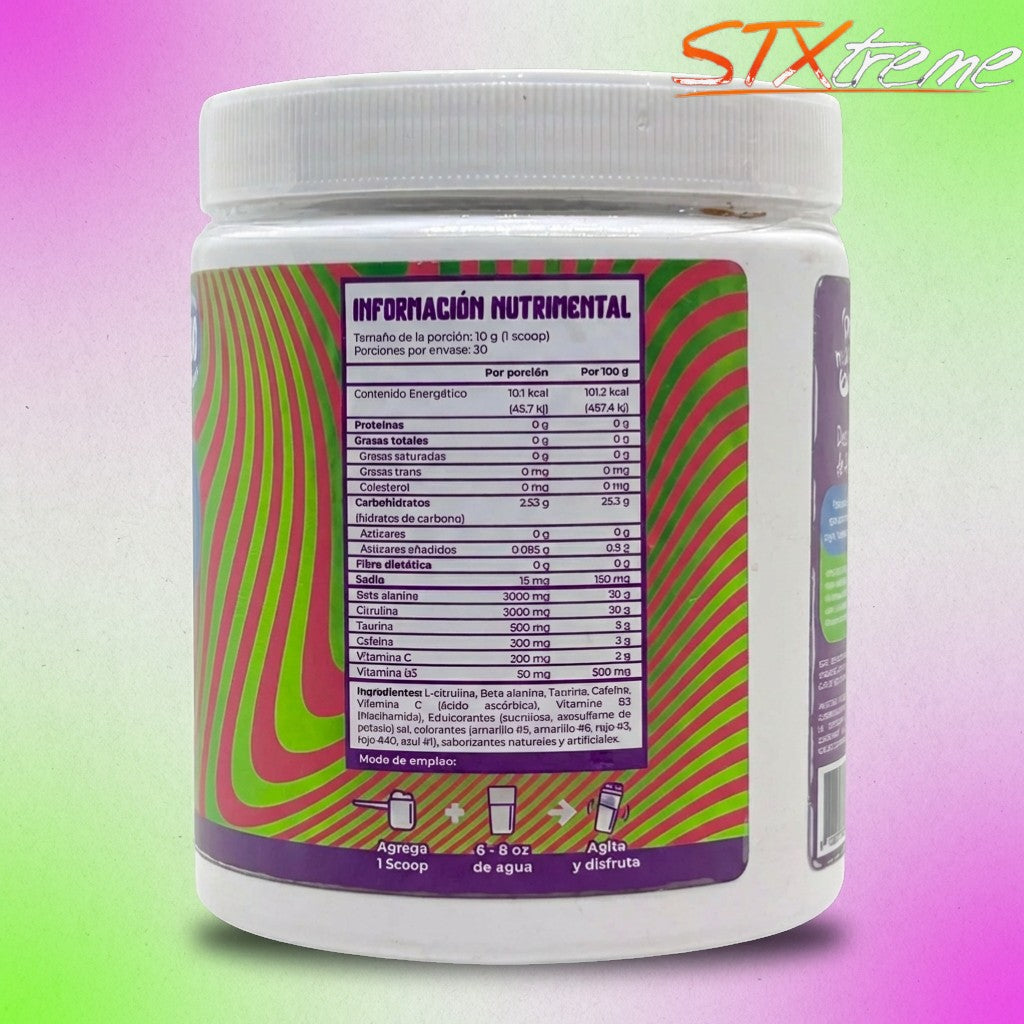Alien Kush Munchies Lab 300g Energia Explosiva Pre Entreno