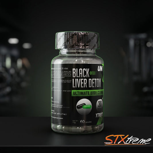 Black Liver Detox UN Xtreme 60 Caps Extractos Botanicos Premium