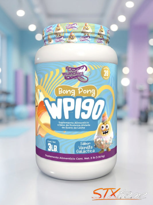 Bong Pong WPI90 Munchies Lab 3 Lbs Proteina Aislada Premium