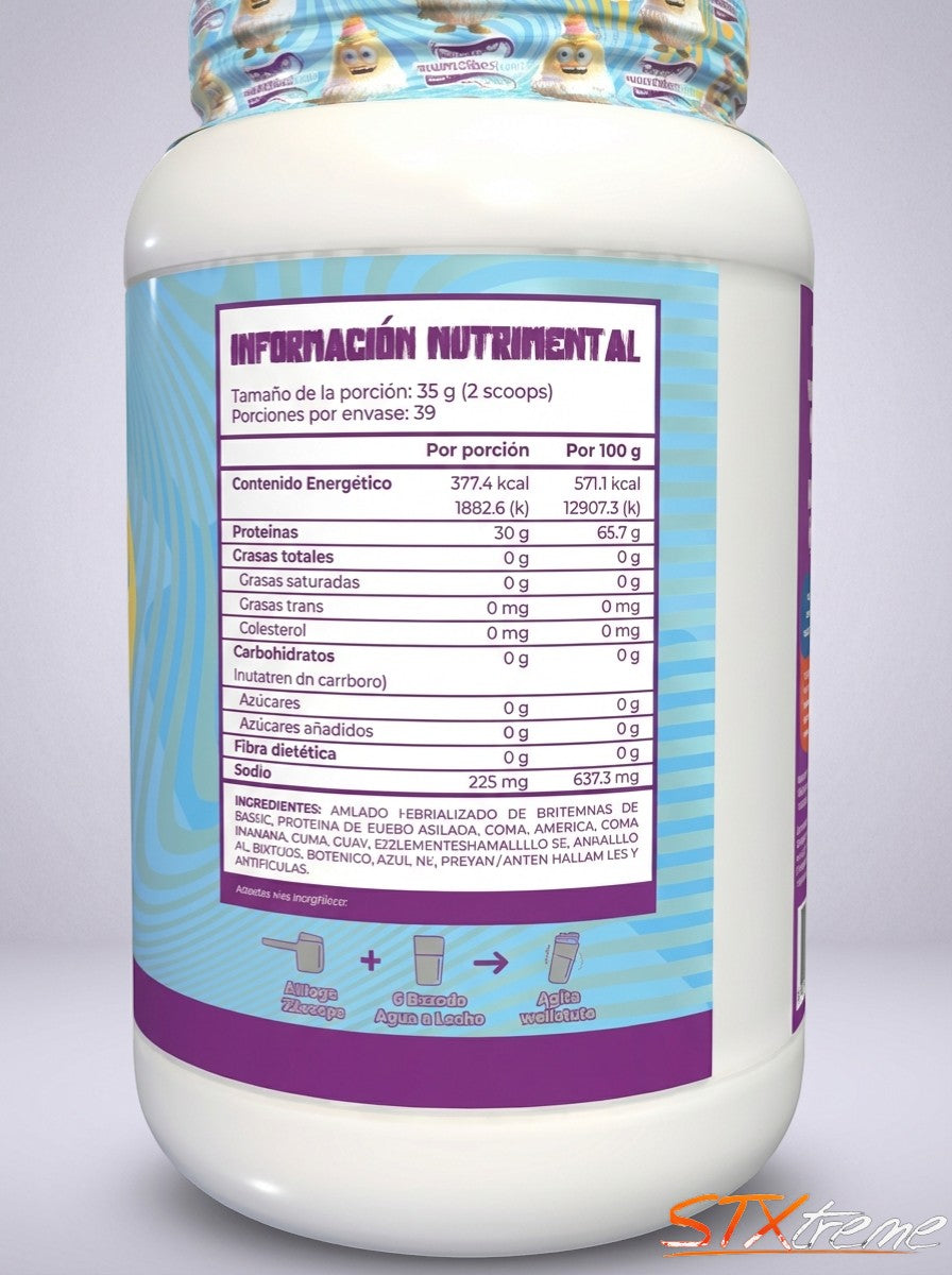 Bong Pong WPI90 Munchies Lab 3 Lbs Proteina Aislada Premium