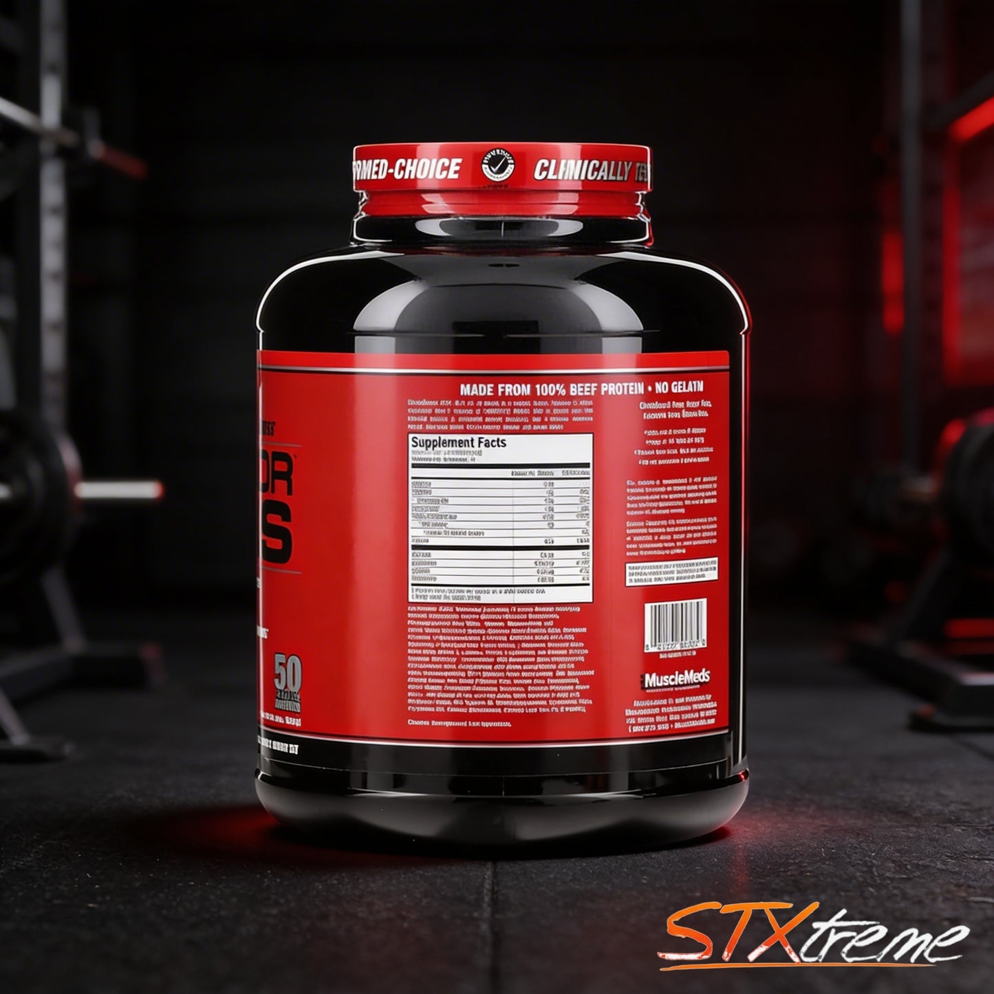 Carnivor MuscleMeds 4.4 Lbs Proteina De Carne Sin Lactosa