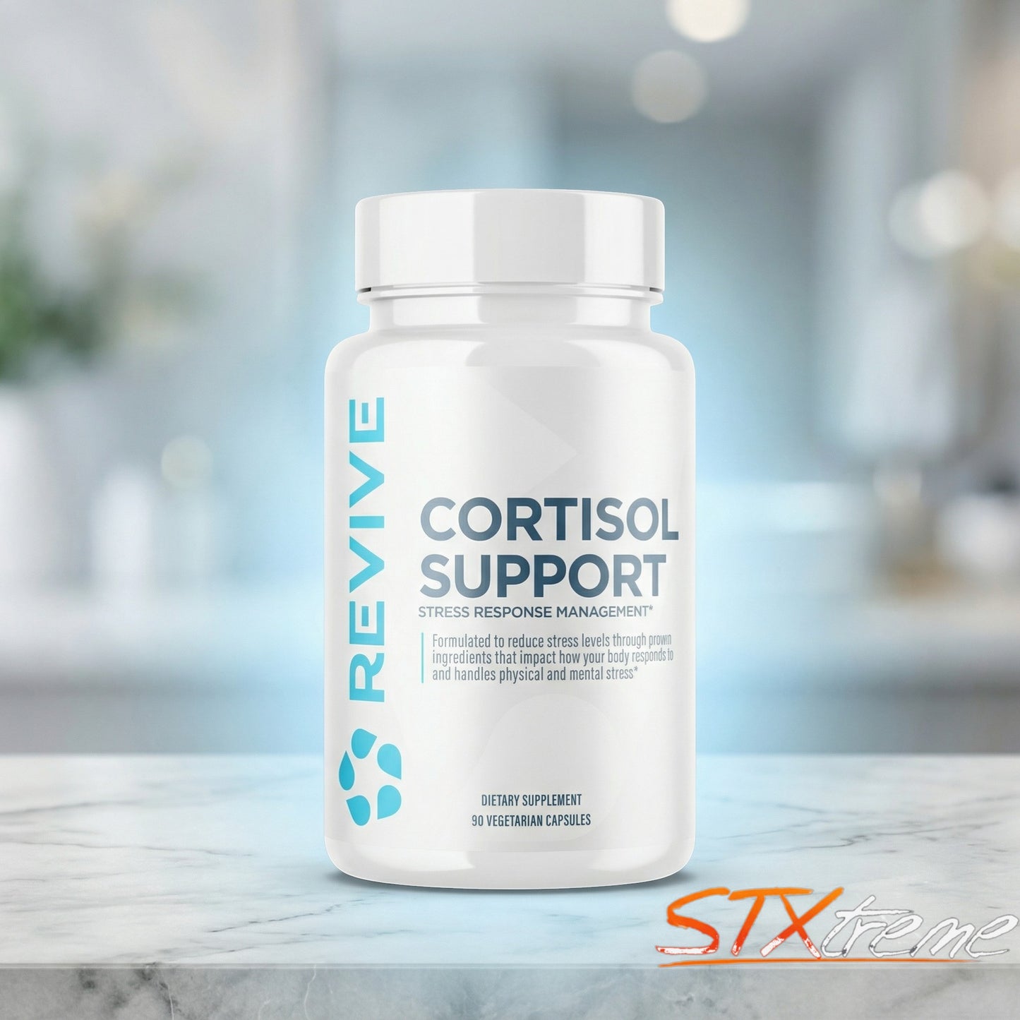 Cortisol Support Revive 360g Adaptogenos Para Equilibrio Y Energia
