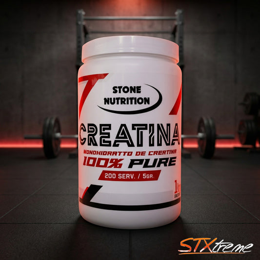 Creatina Stone Nutrition 1 Kg Micronizada 200 Servicios Fuerza