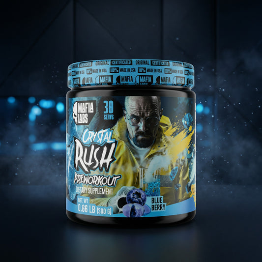 Crystal Rush Mafia Labs 300g Pre Entreno Energia Explosiva