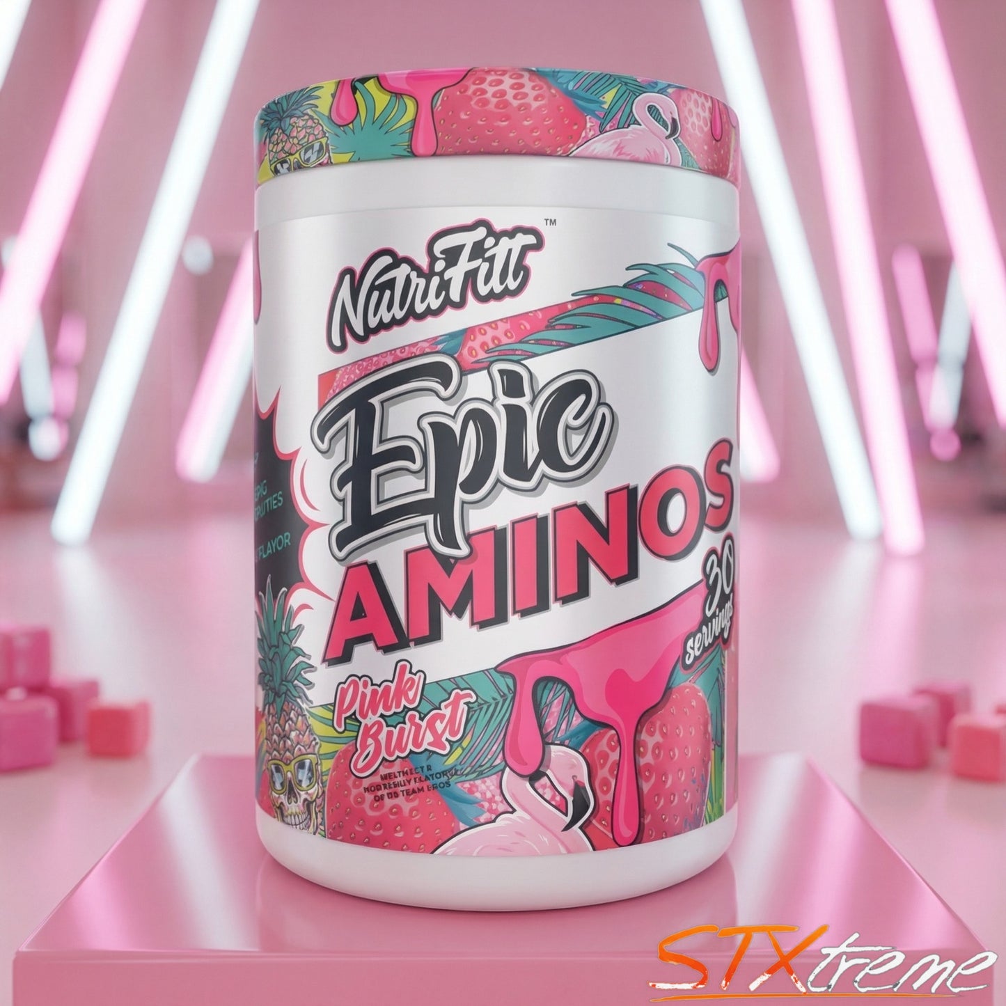 Epic Aminos Nutrifitt 366g Aminoacidos Esenciales Hidratacion