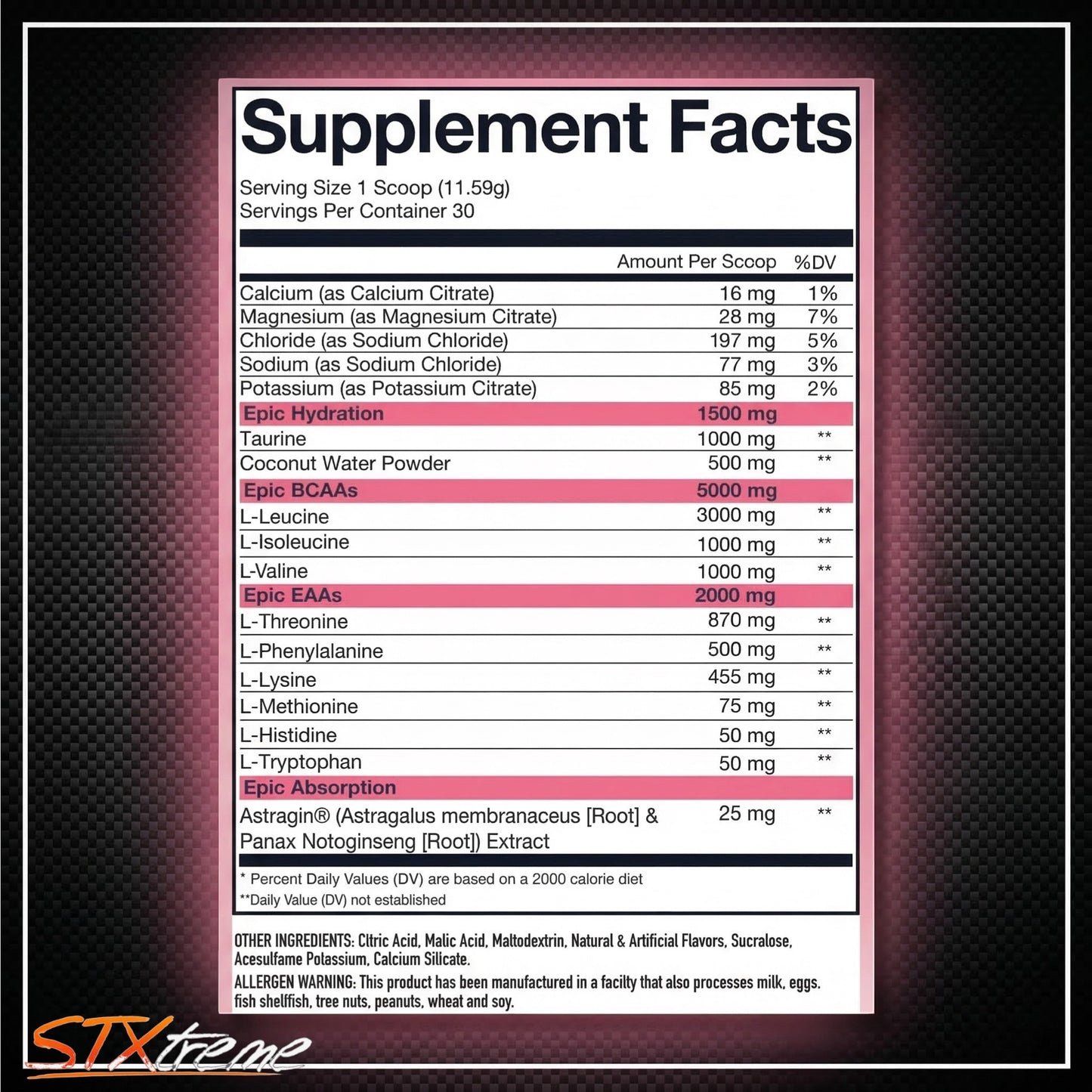 Epic Aminos Nutrifitt 366g Aminoacidos Esenciales Hidratacion