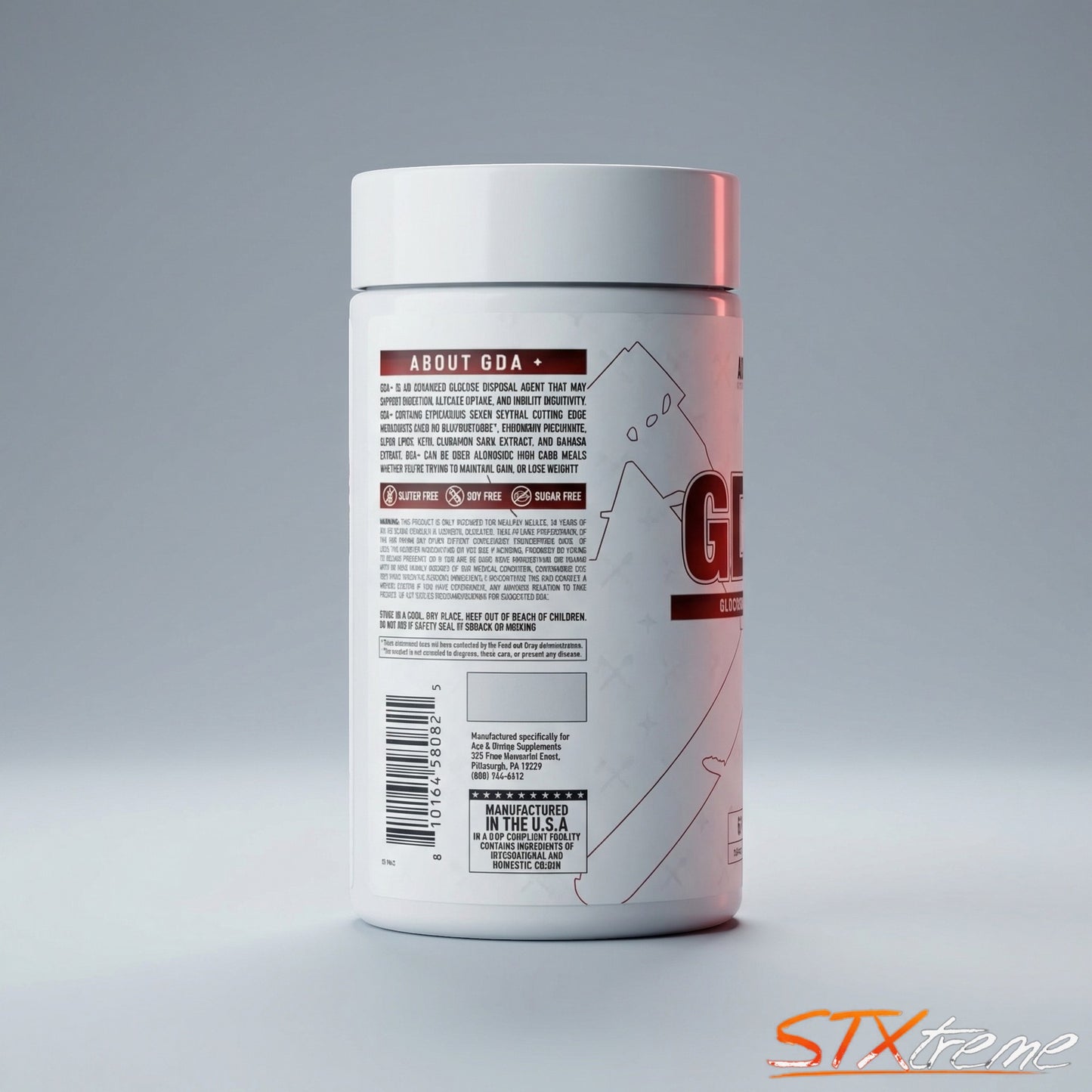 GDA Plus Axe Sledge 60 Caps Control De Nutrientes Avanzado