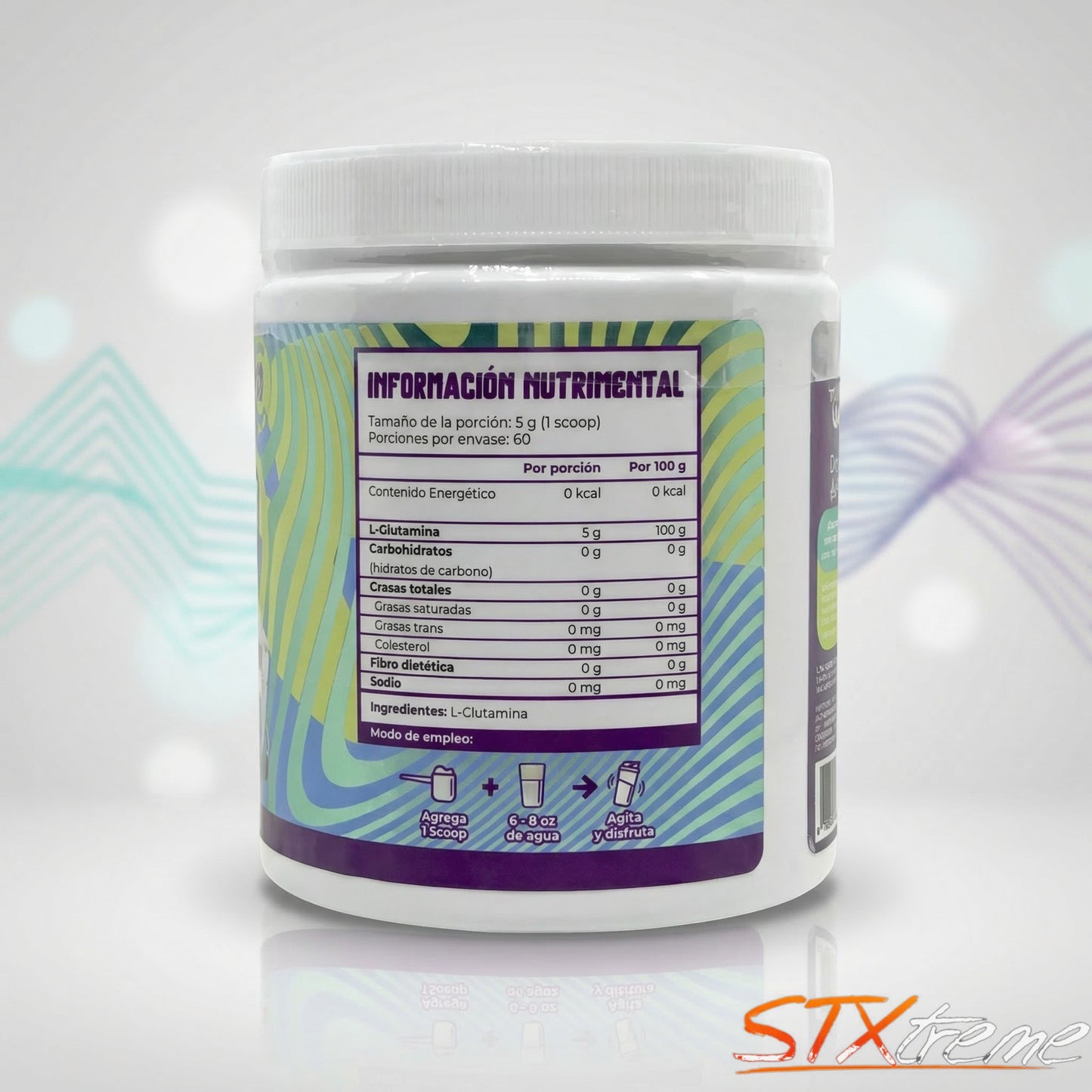 Glutamina Munchies Lab 300g Recuperacion Muscular Pura