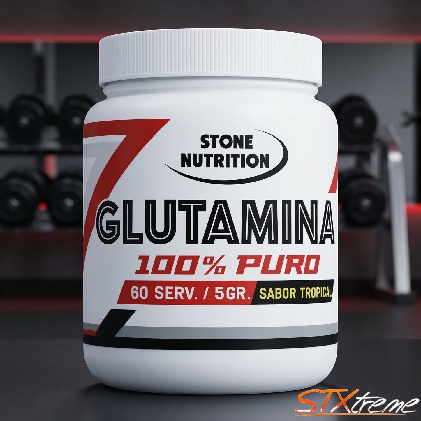 Glutamina Stone Nutrition 1 Kg Recuperacion Muscular Prolongada