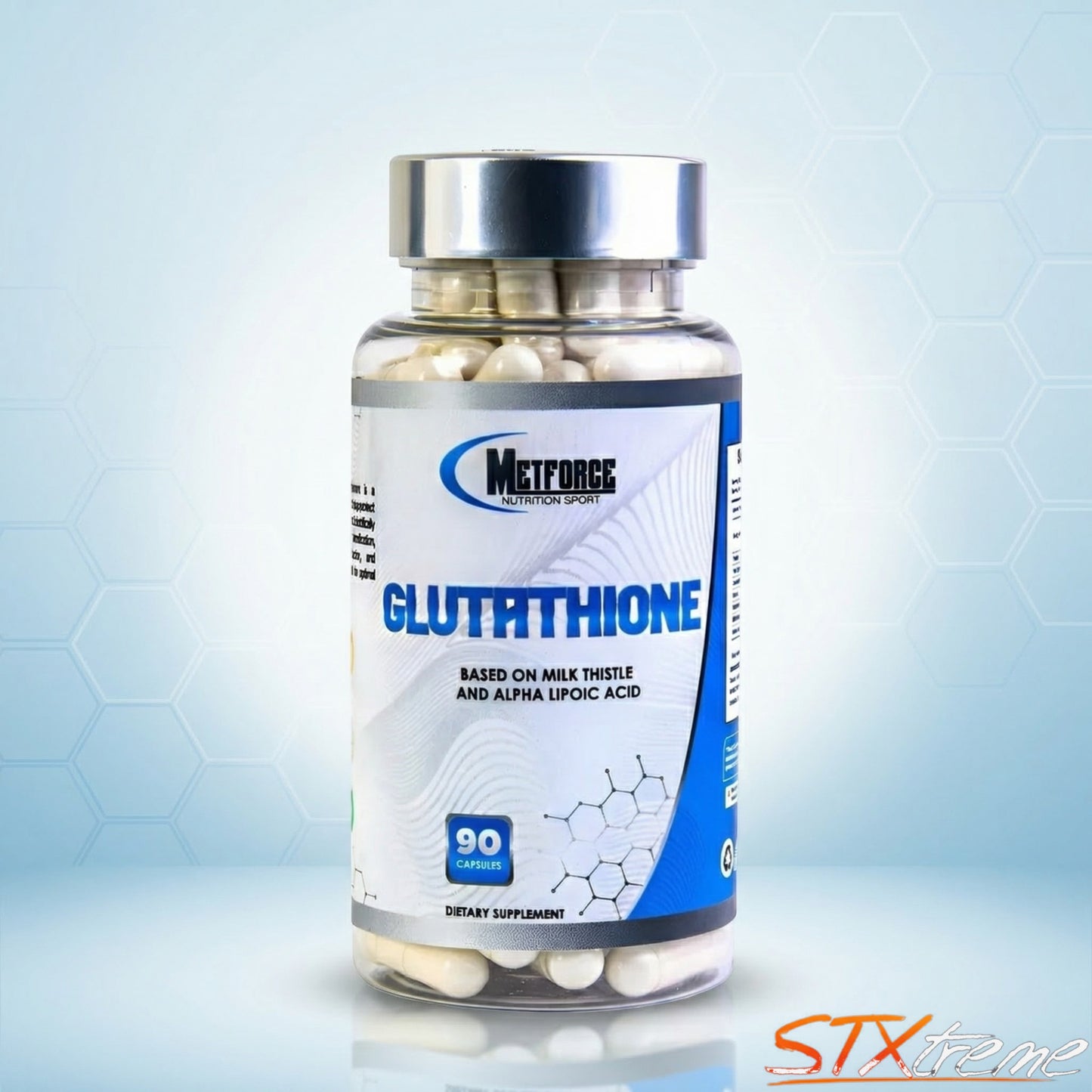Glutathione Metforce 90 Caps Antioxidante Con Glutation