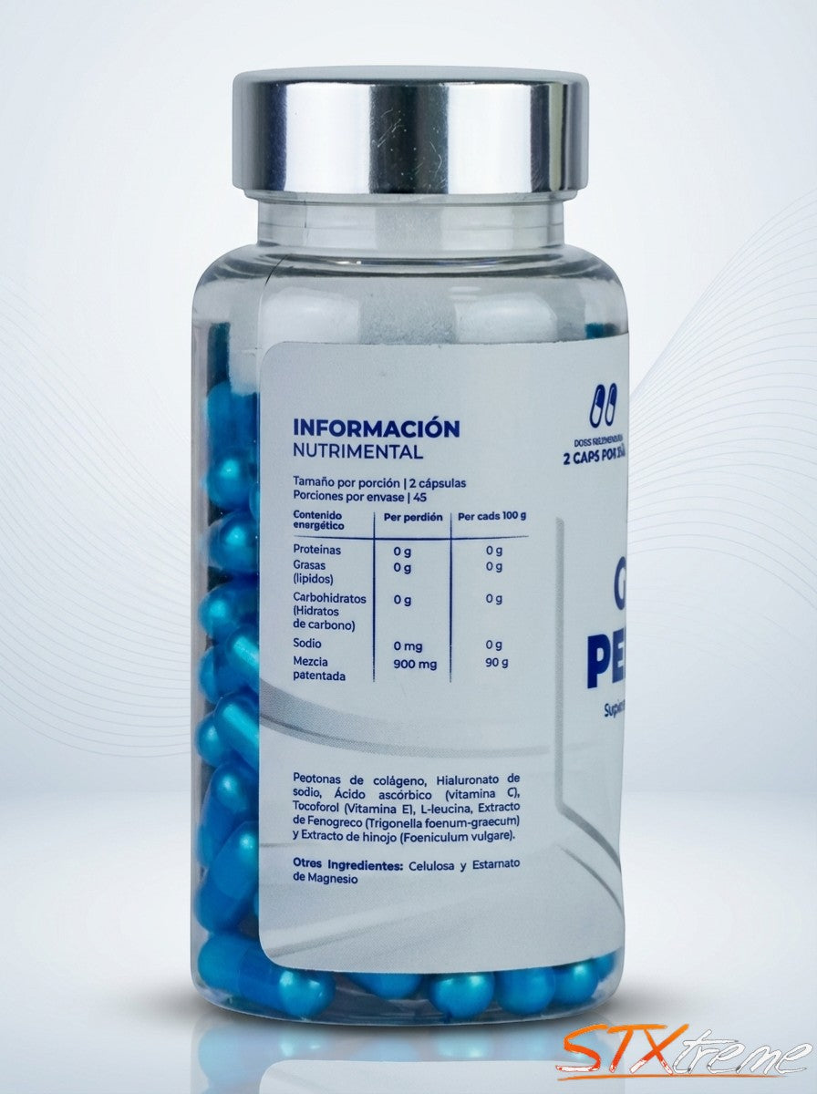 Gluteo Peptonas Mesofrance 90 Caps Colageno Firmeza Tonificacion