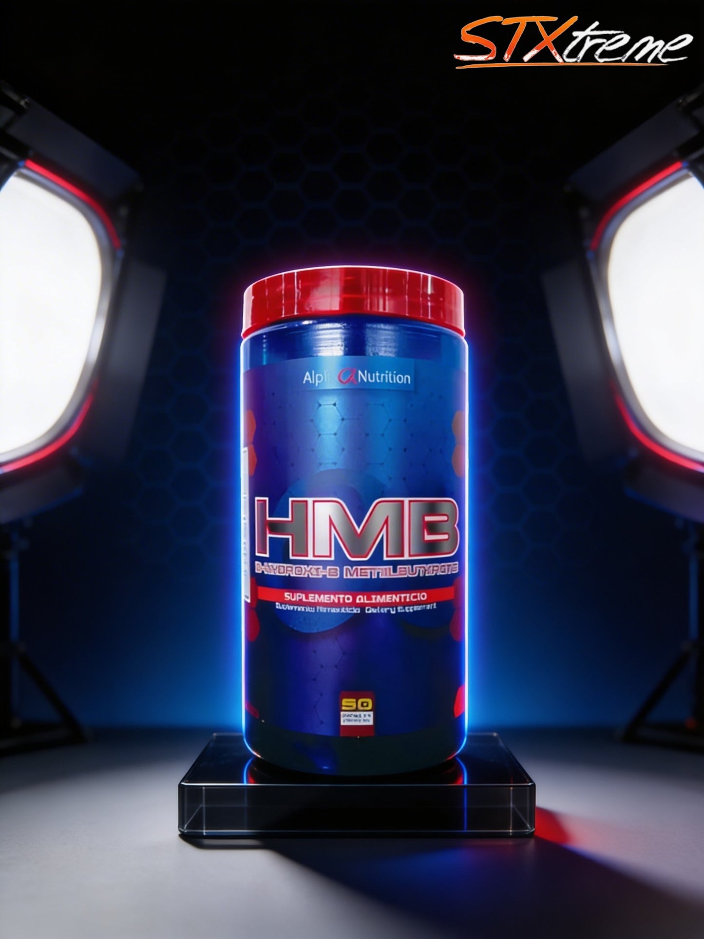 HMB Alpha Nutrition 90 Capsulas Suplemento HMB Anti Catabolico