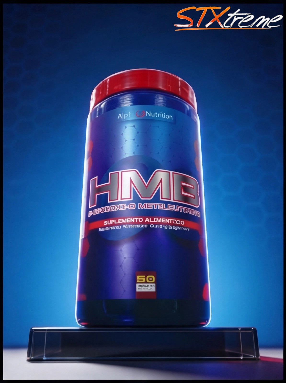 HMB Alpha Nutrition 90 Capsulas Suplemento HMB Anti Catabolico