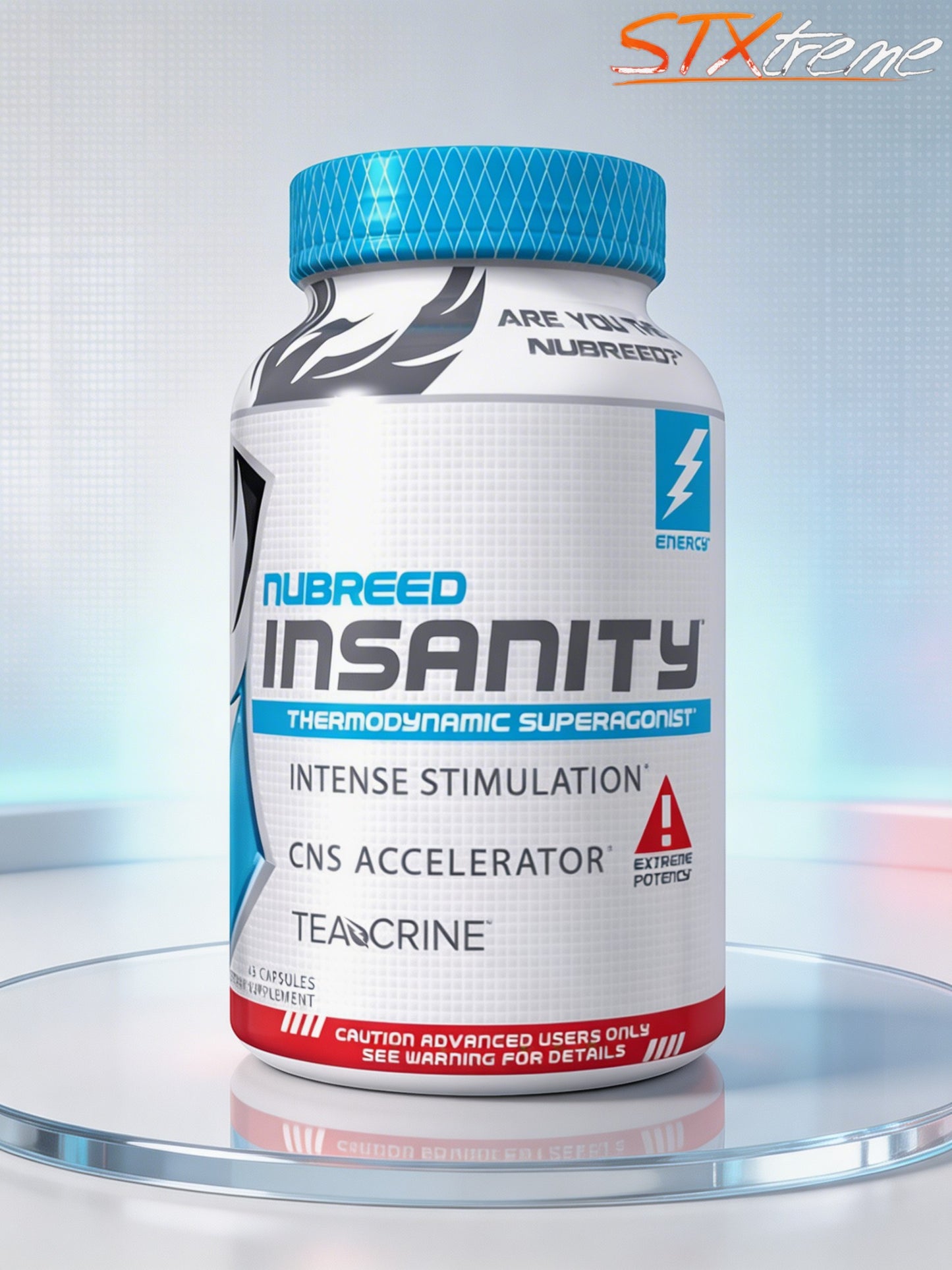 Insanity Nubreed 45 Capsulas Formula Termogenica Avanzada Definicion Extrema