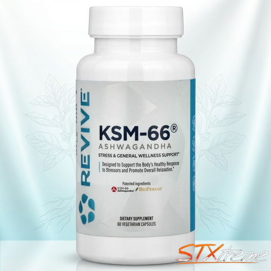 KSM 66 Revive 60 Capsulas Ashwagandha KSM 66 Premium