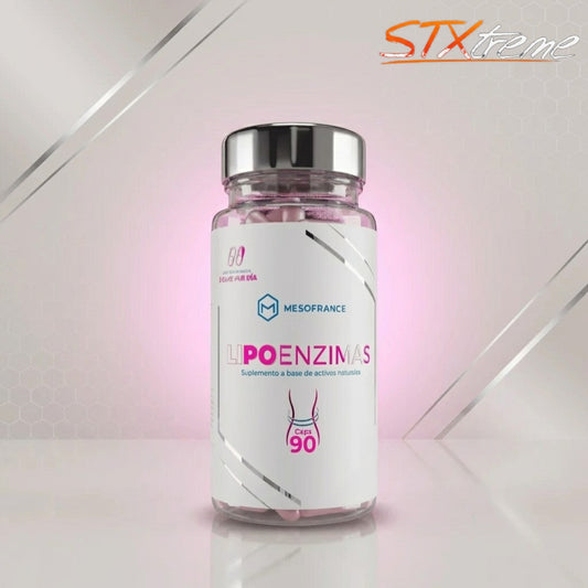 Lipo Enzimas Meso France 90 Capsulas Suplemento Alimenticio Con Extractos Botanicos