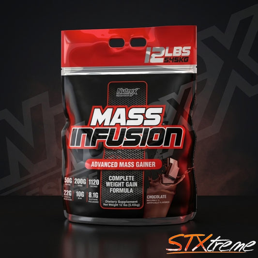 Mass Infusion Nutrex 12 Lbs Ganador De Masa Muscular Gainer