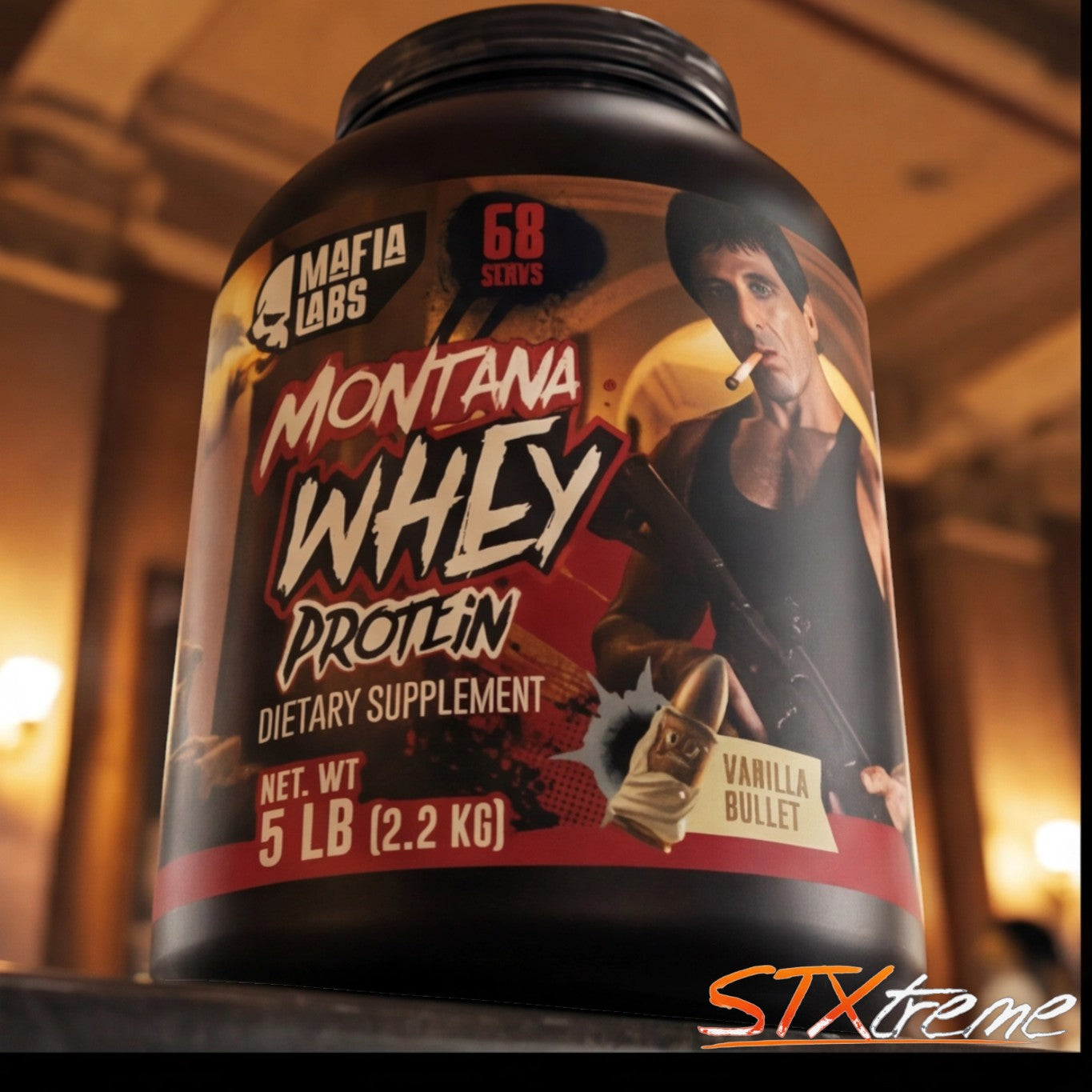 Montana Whey Mafia Labs 5 Lbs Proteina De Suero De Leche Whey