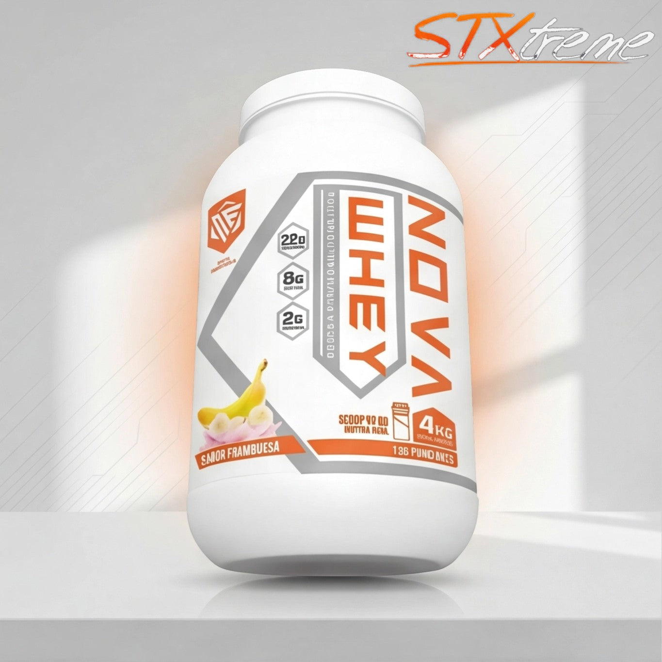 Nova Whey Novolution 4 Kg Proteina Whey Volumen Y Rendimiento