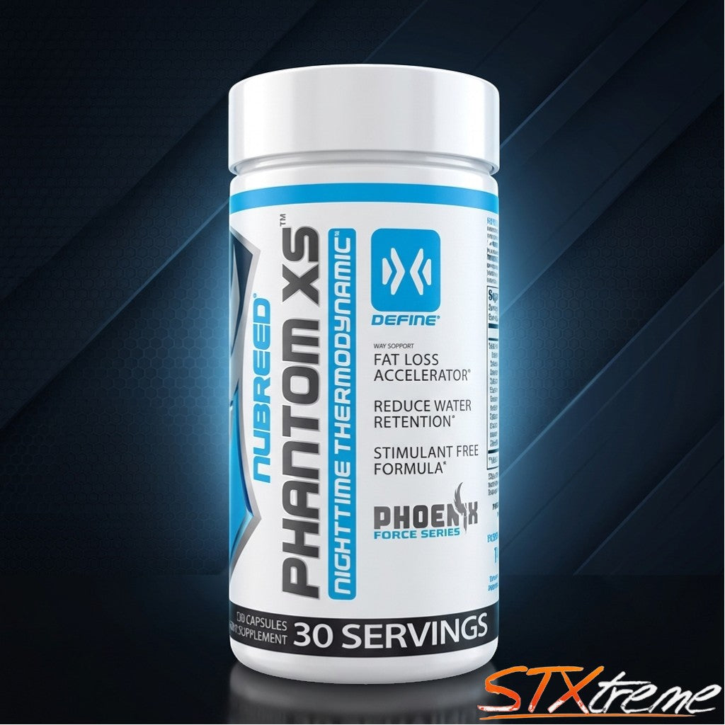 Phantom XS Nubreed 120 Capsulas Definicion Nocturna Sin Estimulantes