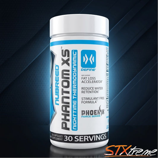 Phantom XS Nubreed 120 Capsulas Definicion Nocturna Sin Estimulantes