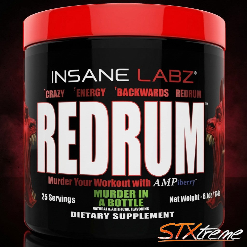 Redrum Insane Labz 25 Serv Pre Entreno Estimulacion Extrema