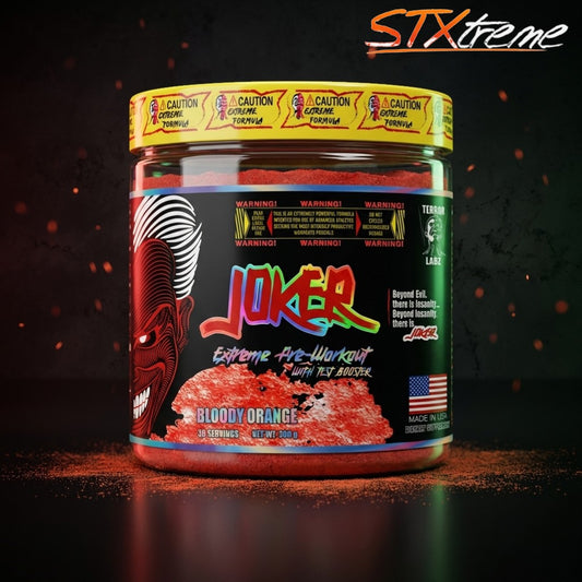 Joker Terror Labz 300g Pre Entreno Energia Y Bombeo Extremo