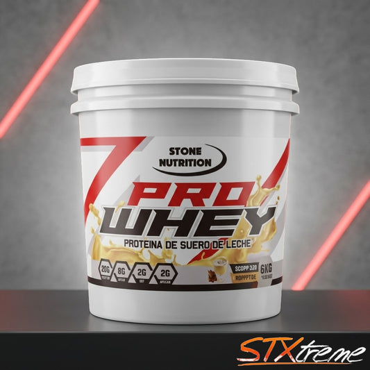Pro Whey Stone Nutrition 6 Kg Proteina Suero Alto Rendimiento