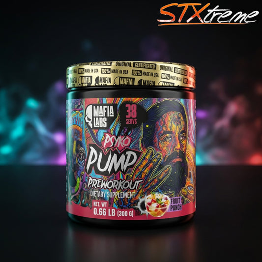 Psyko Pump Mafia Labs 300g Pre Entreno De Alta Intensidad