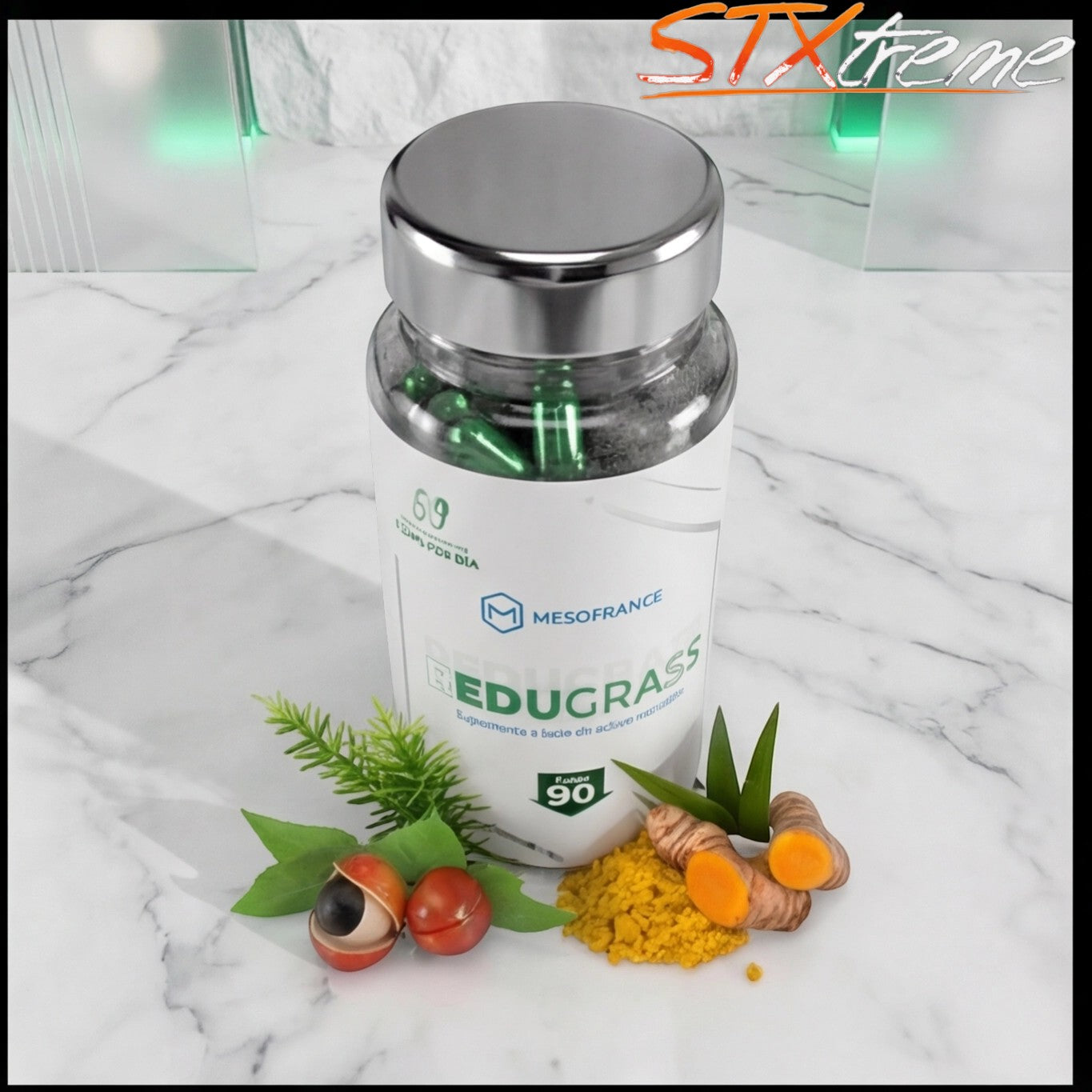 Redugrass Mesofrance 90 Capsulas Control De Saciedad Abdomen Plano