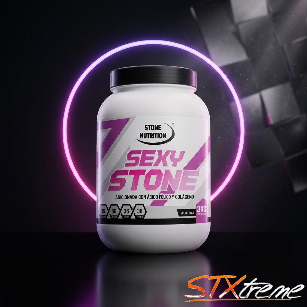 Sexy Stone Stone Nutrition 3kg Proteina De Suero Con Colageno Belleza Y Fuerza