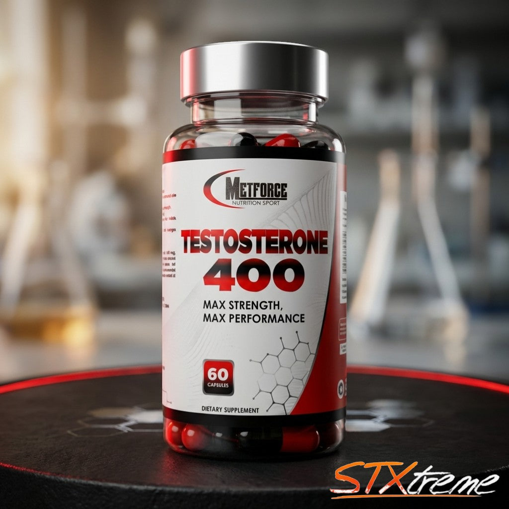 Testosterone 400 Precursor Metforce 60 Caps Aumentar Testosterona Natural