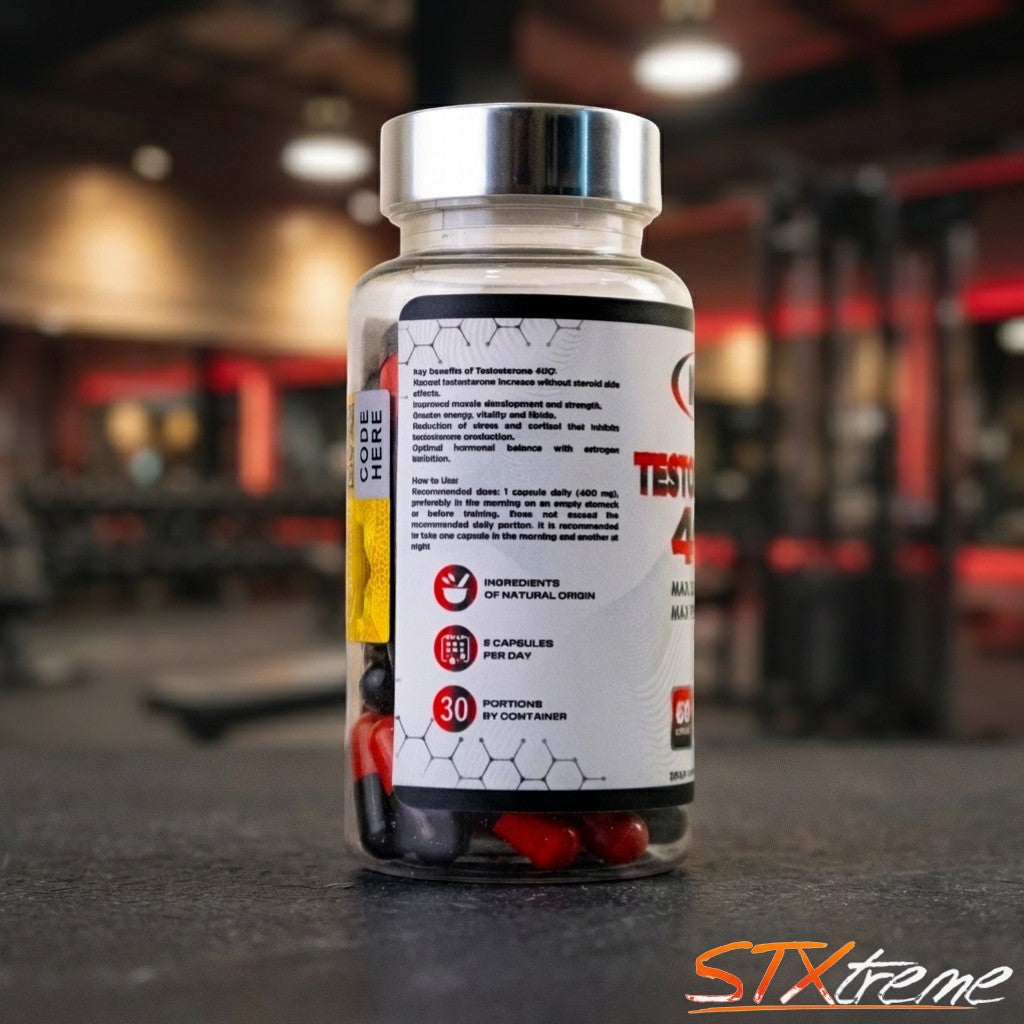 Testosterone 400 Precursor Metforce 60 Caps Aumentar Testosterona Natural