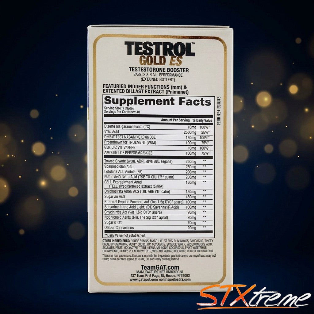 Testrol Gold Dim Gat Sport 60 Tabs Elevar Testosterona Natural