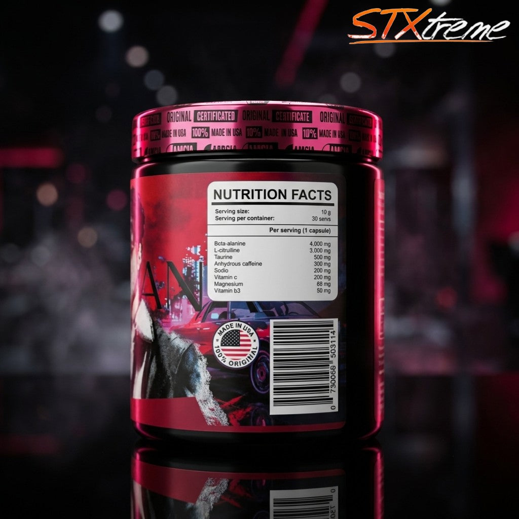 Tonys Ambition Preentreno Mafia Labs 300g Lograr Energia Explosiva