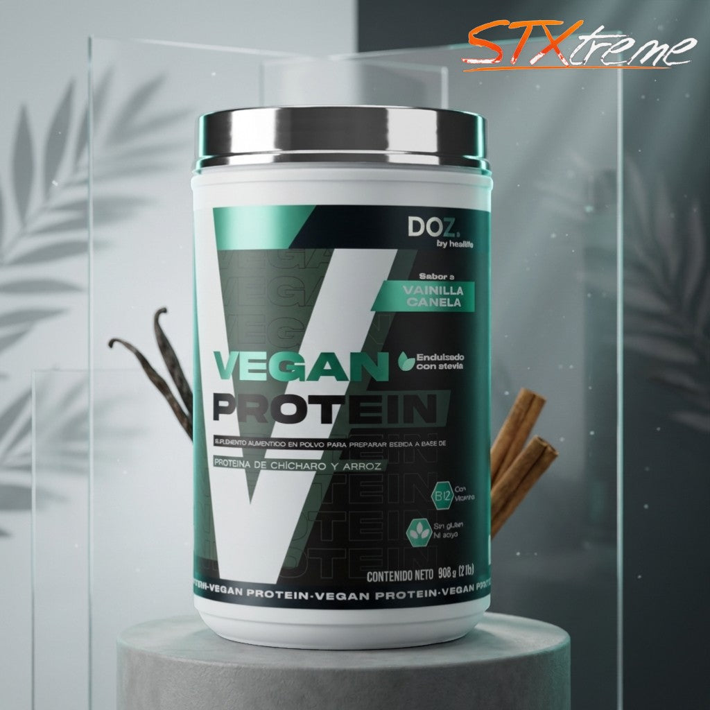 Vegan Protein DOZ By Heallife 908g Proteina Vegana Para Ganar Musculo