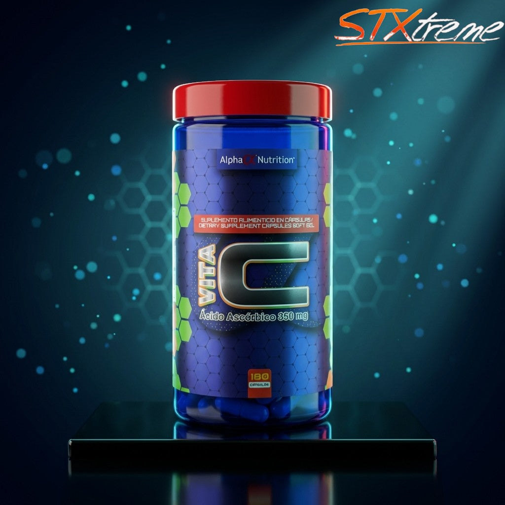 Vitamina C Alpha Nutrition 180 Caps Antioxidante Y Sistema Inmune