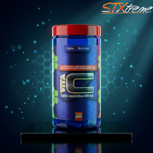 Vitamina C Alpha Nutrition 180 Caps Antioxidante Y Sistema Inmune
