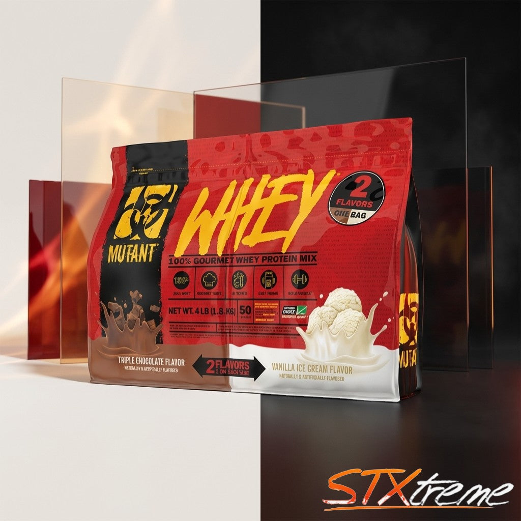 Whey Dual Mutant 4lbs 50 Serv Proteina Para Ganar Masa Muscular Y Fuerza