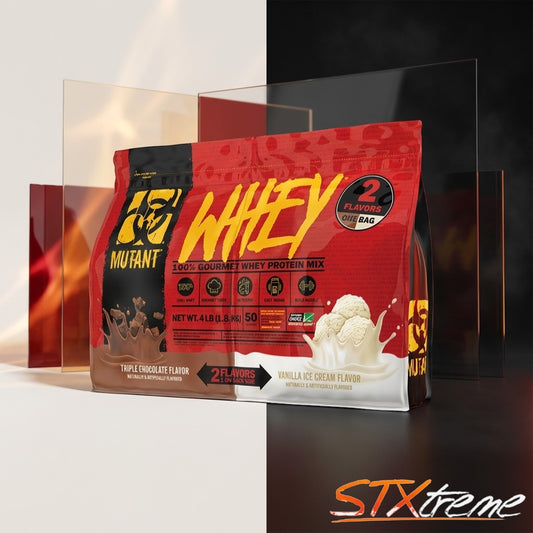 Whey Dual Mutant 4lbs 50 Serv Proteina Para Ganar Masa Muscular Y Fuerza
