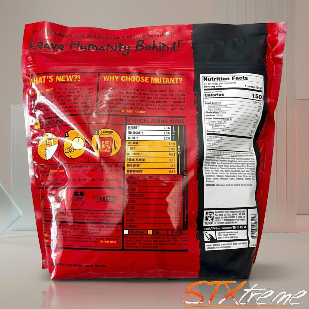 Whey Mutant 5lbs 61 Serv Proteina Para Ganar Masa Muscular