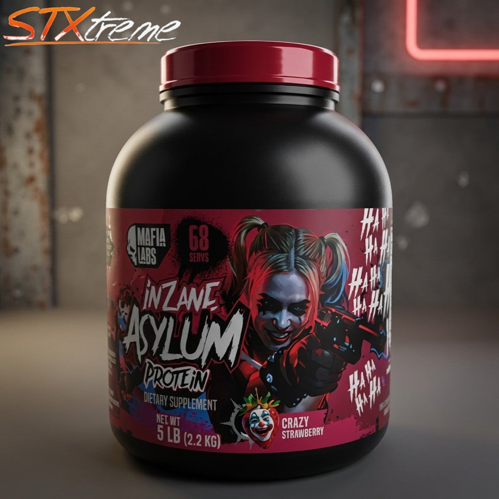Whey Protein Mafia Labs Inzane Asylum 4.76 Lbs Proteina Para Crecimiento Muscular