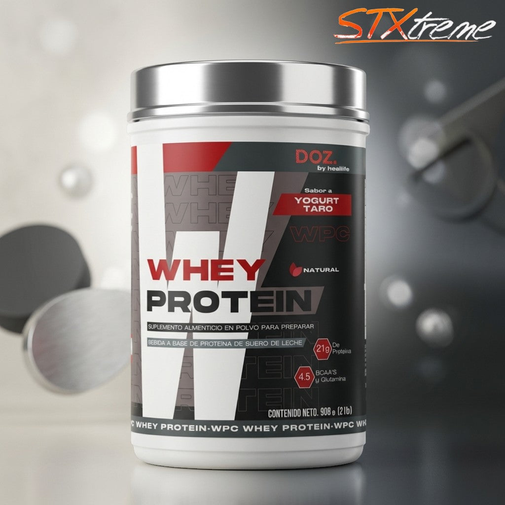 WPC Whey Protein DOZ By Heallife 908g Proteina De Suero Con Creatina