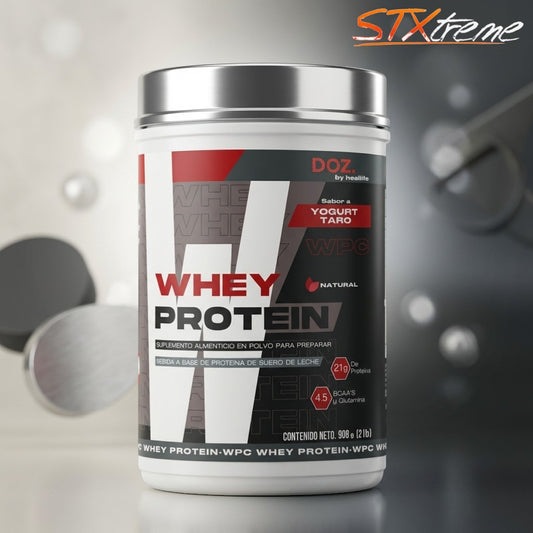 WPC Whey Protein DOZ By Heallife 908g Proteina De Suero Con Creatina