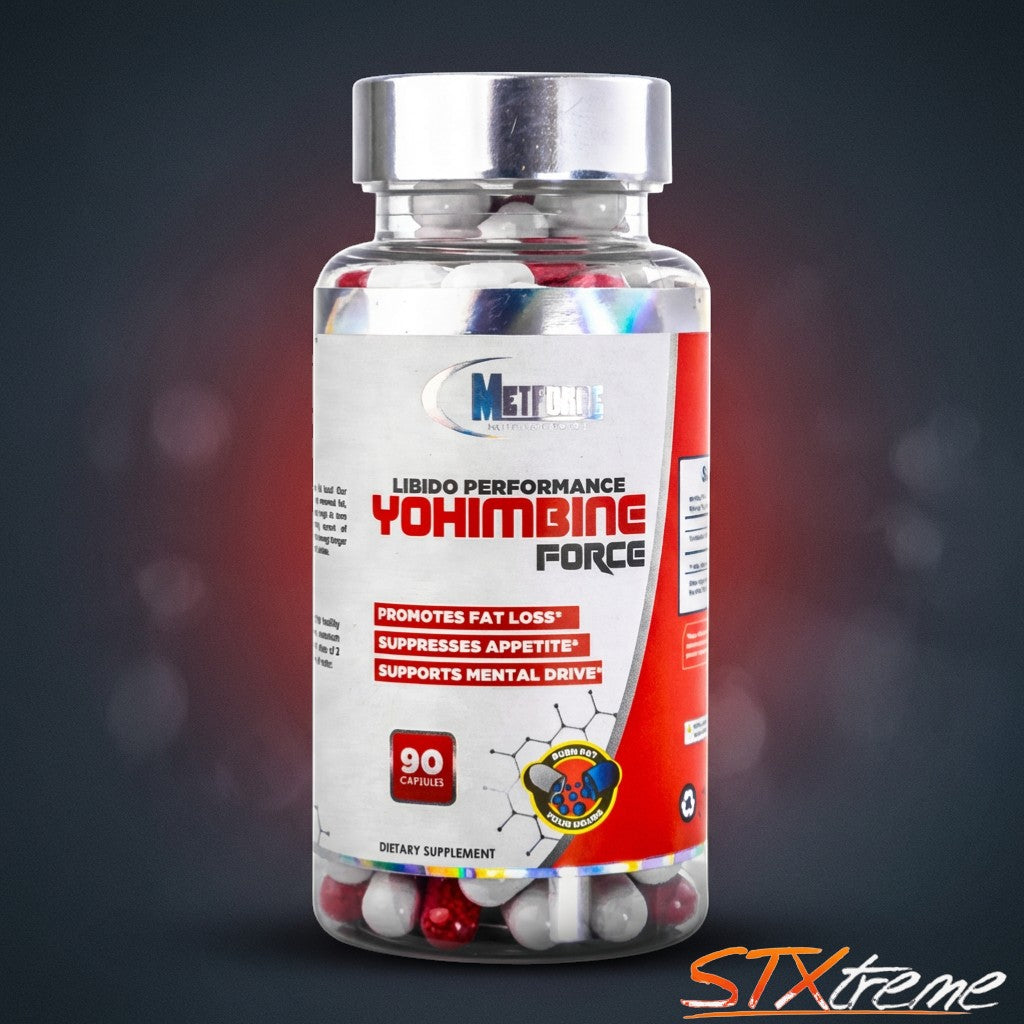 Yohimbine Force Metforce 90 Caps Quemar Grasa Rebelde