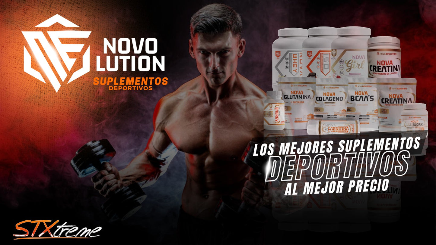 Nova Glutamina Novolution 1 Kg Soporte Para Recuperacion Muscular