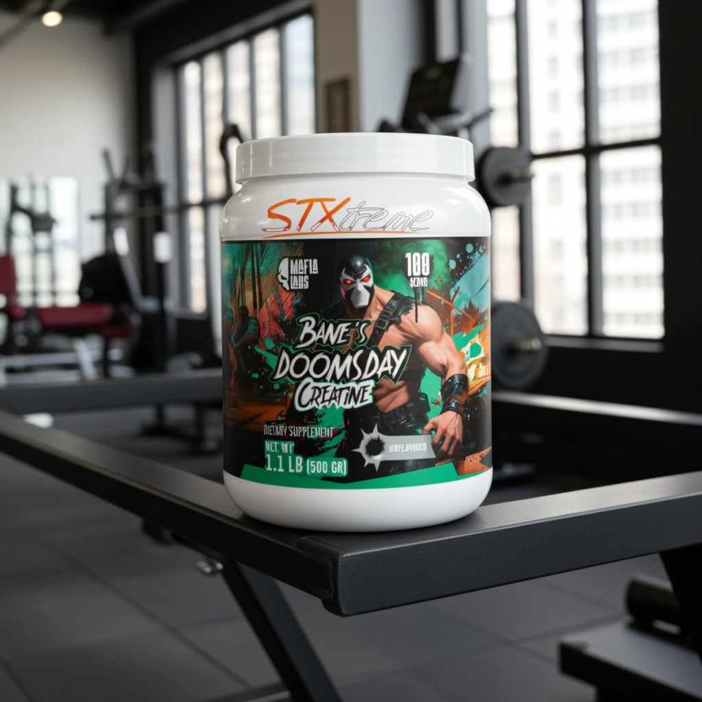 Banes Doomsday Creatine Mafia Labs 1.1 Lbs Creatina Fuerza